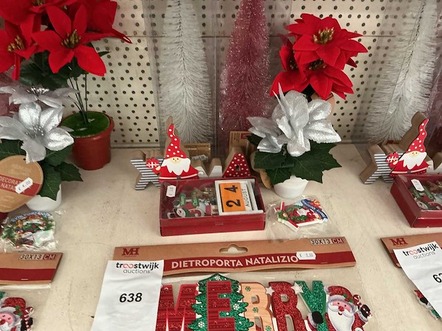 Partij kerstdecoratie. - afbeelding 1 van  1