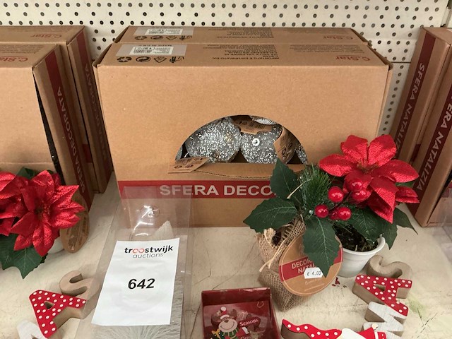 Partij kerstdecoratie. - afbeelding 1 van  1