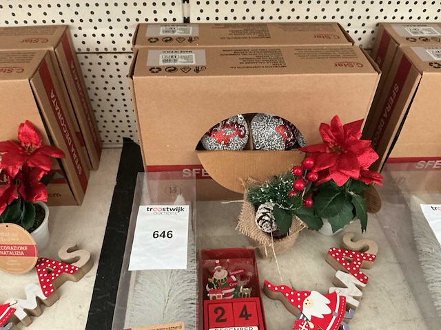 Partij kerstdecoratie. - afbeelding 1 van  1