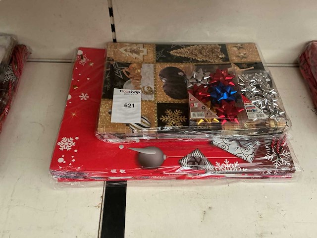 Partij kerst,draagtassen+decoratie. - afbeelding 1 van  1