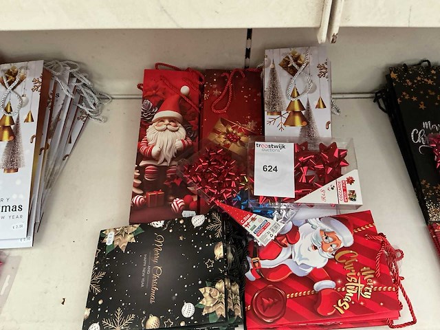 Partij kerst,draagtassen+decoratie. - afbeelding 1 van  1