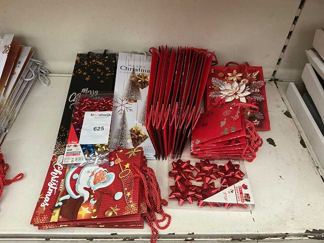Partij kerst,draagtassen+decoratie. - afbeelding 1 van  1