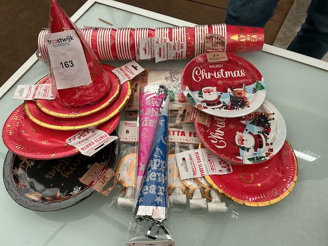 Partij kerstfeest accessoires. - afbeelding 1 van  1