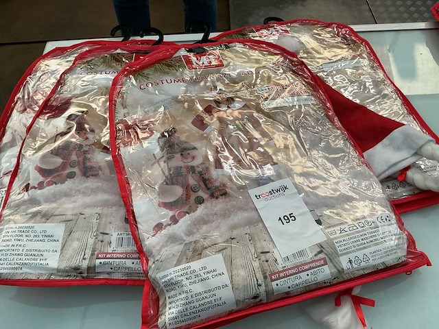 Partij kerstfeest kostuums. - afbeelding 1 van  2