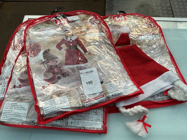 Partij kerstfeest kostuums. - afbeelding 2 van  2