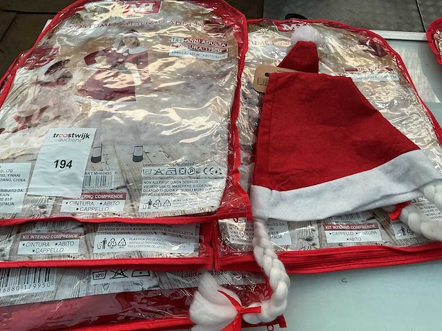 Partij kerstfeest kostuums. - afbeelding 2 van  2