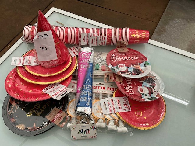 Partij kerst,tafeldecoratie. - afbeelding 1 van  1