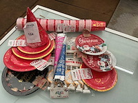 Partij kerst,tafeldecoratie. - afbeelding 1 van  1