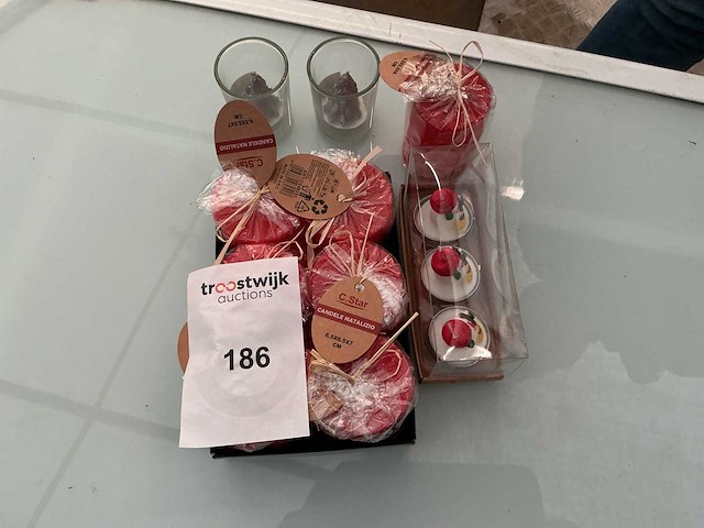 Partij kerst,tafeldecoratie. - afbeelding 1 van  1