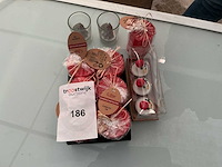 Partij kerst,tafeldecoratie. - afbeelding 1 van  1