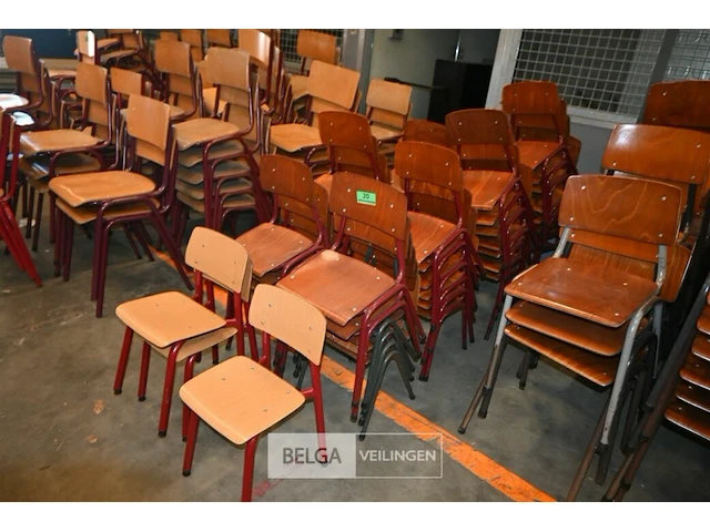 Partij kinderstapelstoelen - afbeelding 2 van  6