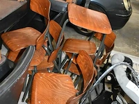 Partij kinderstoelen hout/metaal - afbeelding 1 van  2