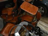 Partij kinderstoelen hout/metaal - afbeelding 2 van  2