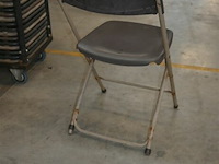 Partij klapstoelen + 2 metalen karren - afbeelding 6 van  6