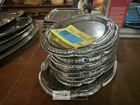 Partij koffie thee schalen rvs