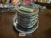 Partij koffie thee schalen rvs - afbeelding 2 van  4