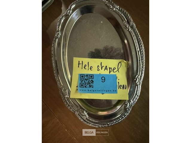 Partij koffie thee schalen rvs - afbeelding 4 van  4