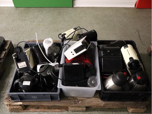 Partij koffiezet & waterkokers - afbeelding 1 van  4