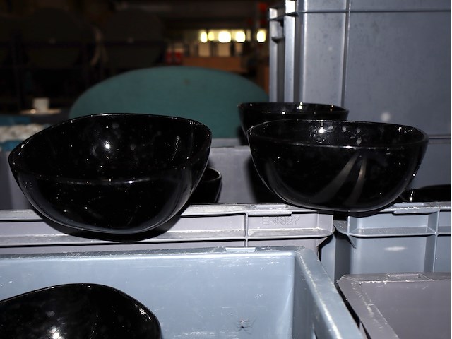 Partij kommen zwart - afbeelding 1 van  4