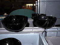 Partij kommen zwart - afbeelding 1 van  4