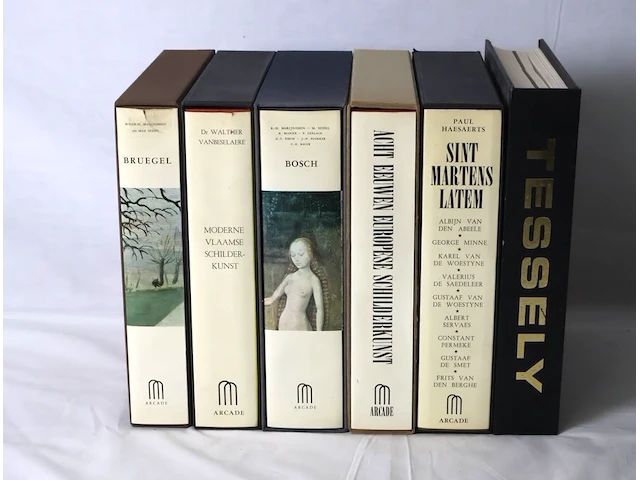 Partij kunstboeken (x6) - afbeelding 1 van  4