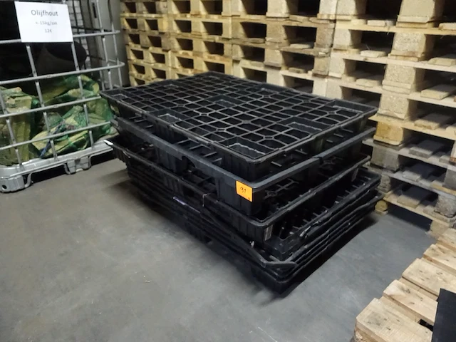 Partij kunstof palletten - afbeelding 3 van  3