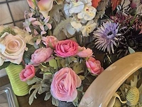 Partij kunstplanten en vazen - afbeelding 2 van  3