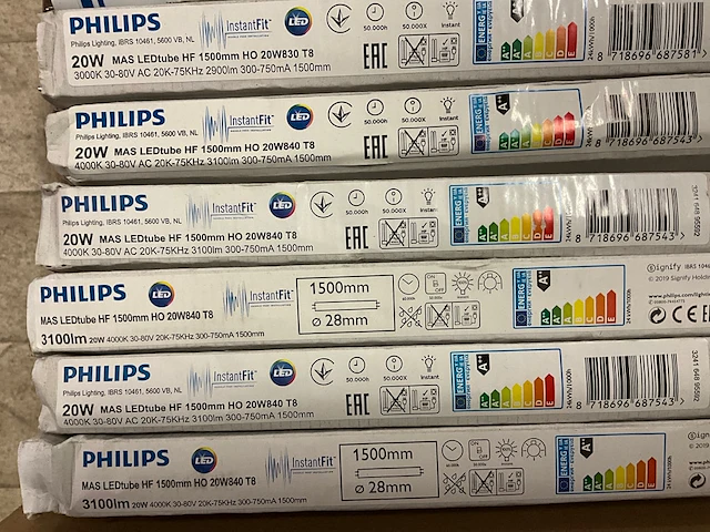 Partij lampen philips ledtube - afbeelding 2 van  4