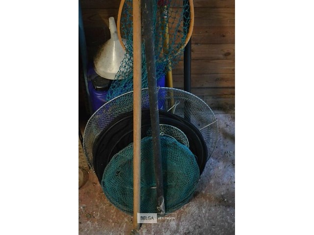 Partij leefnetten en schepnetten - afbeelding 1 van  3