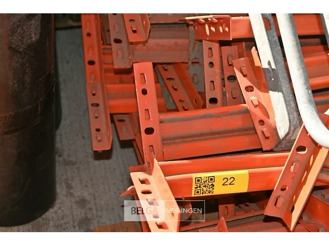 Partij leggers van metalen rek - afbeelding 4 van  4