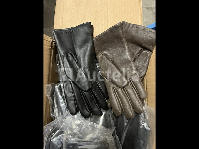 Partij leren dames handschoenen - afbeelding 2 van  3