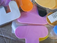 Partij letters foam,50 stuks - afbeelding 4 van  4