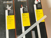 Partij lijmpistolen arrow + lijmsticks steinel - afbeelding 5 van  5