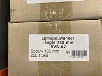 Partij lijmspouwankers - afbeelding 2 van  3