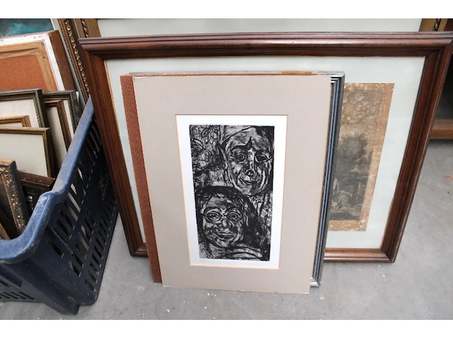 Partij litho's en gravures - afbeelding 2 van  7