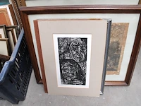 Partij litho's en gravures - afbeelding 2 van  7