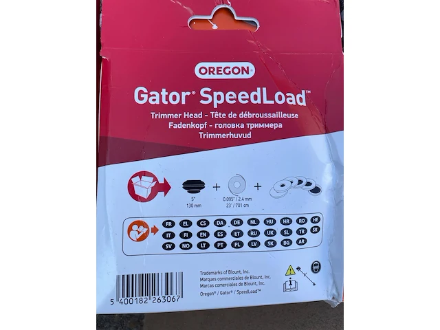 Partij maaikoppen gator speedload universeel - afbeelding 1 van  1