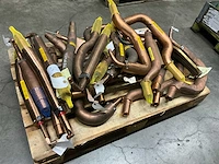 Partij machineonderdelen in rood koper - afbeelding 4 van  4