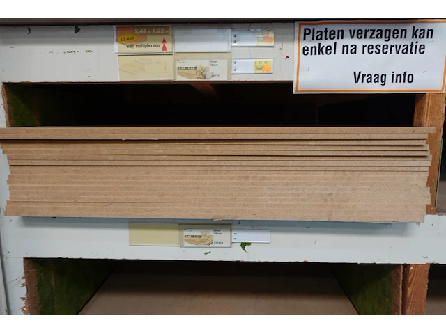 Partij mdf platen - afbeelding 8 van  13