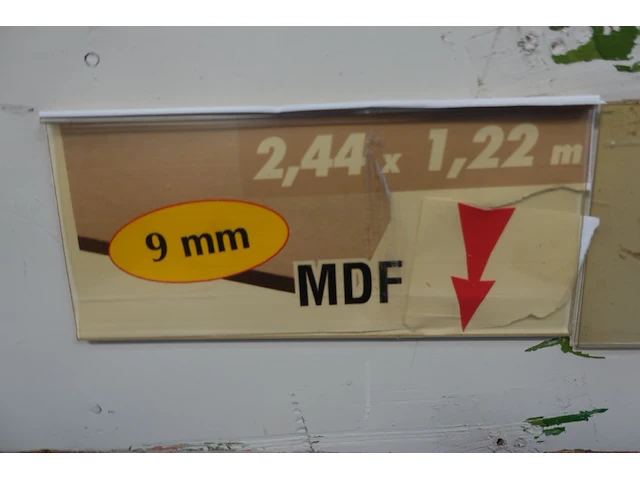 Partij mdf platen - afbeelding 13 van  13