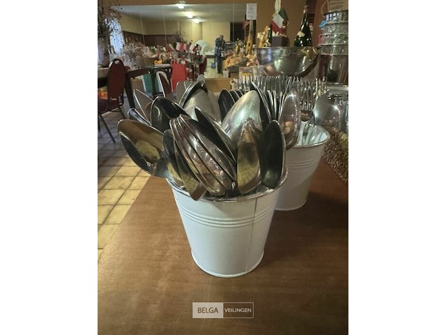 Partij messen lepels en vorken - afbeelding 2 van  6