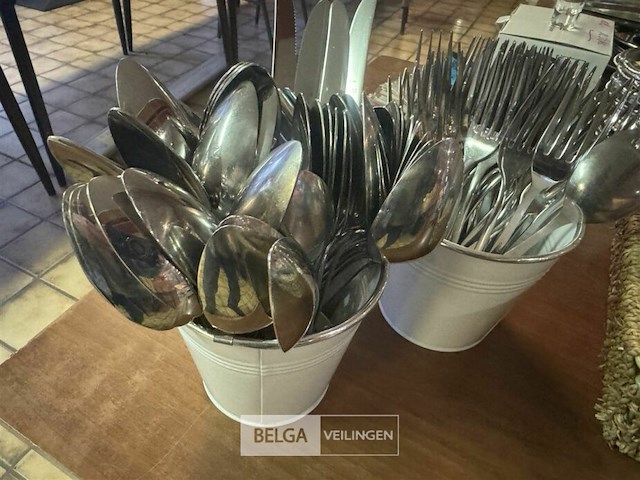 Partij messen lepels en vorken - afbeelding 4 van  6