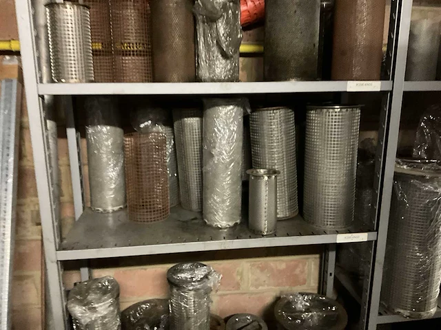 Partij metalen filterelementen - afbeelding 6 van  7