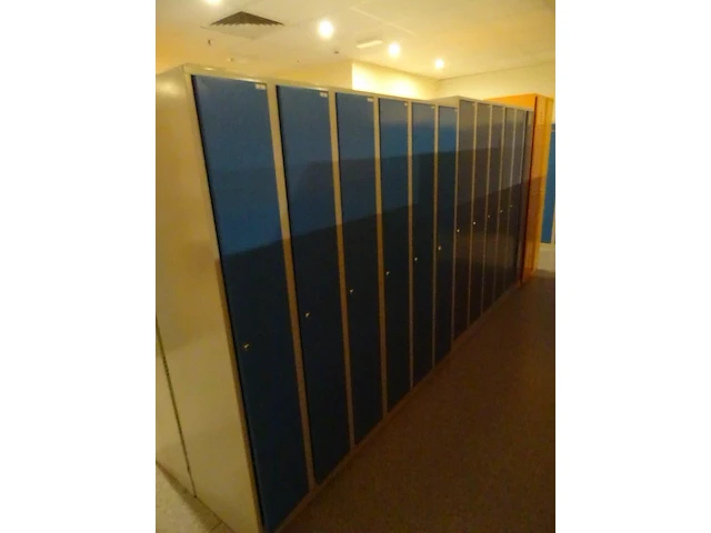 Partij metalen lockers - afbeelding 10 van  16