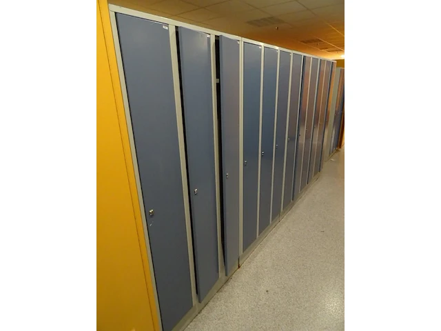 Partij metalen lockers - afbeelding 12 van  16