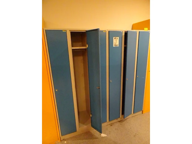 Partij metalen lockers - afbeelding 2 van  16