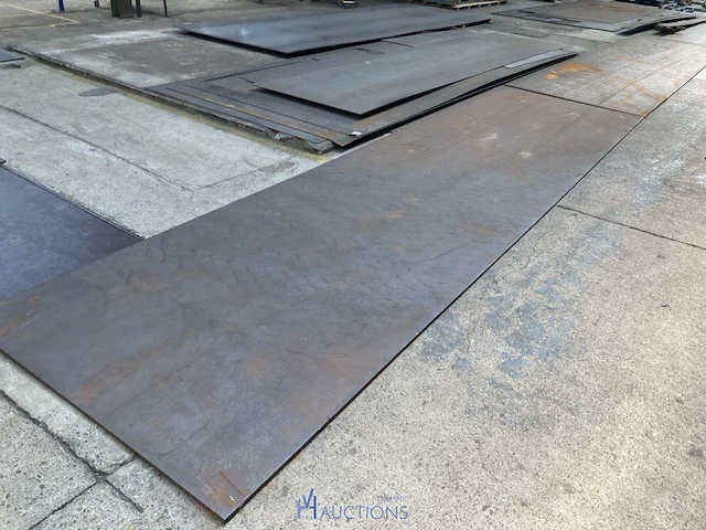 Partij metalen platen - afbeelding 3 van  10