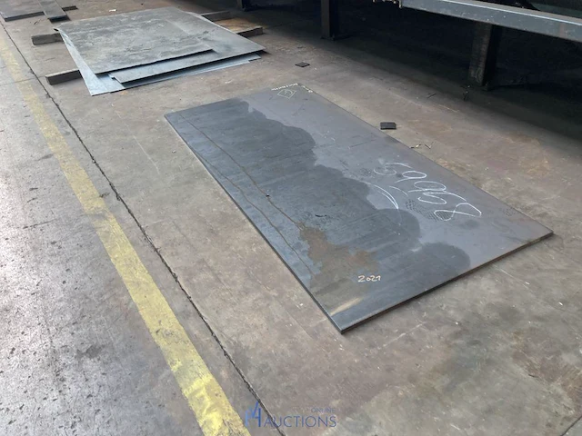 Partij metalen platen - afbeelding 7 van  10