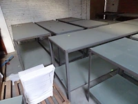 Partij metalen presentatie meubelen - afbeelding 3 van  5