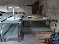 Partij metalen presentatie meubelen - afbeelding 5 van  5